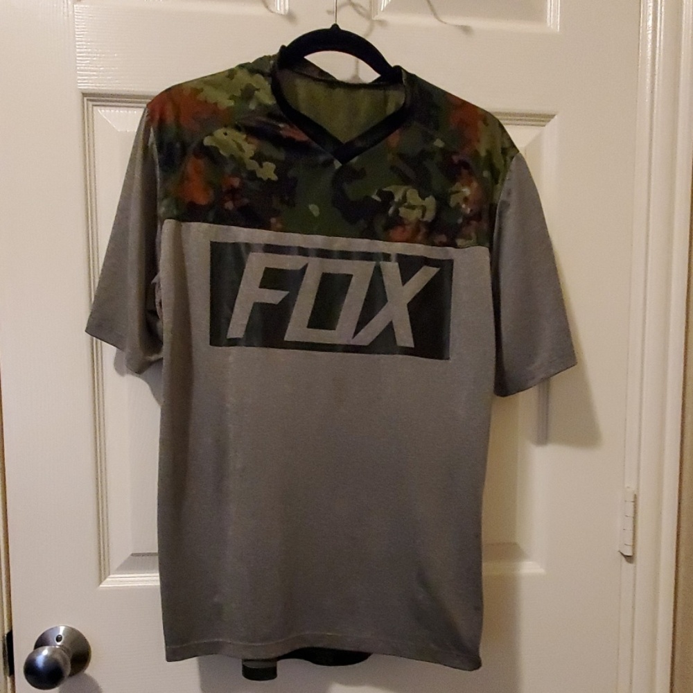Men's Fox Sponsored Mountainbiking shirt XL